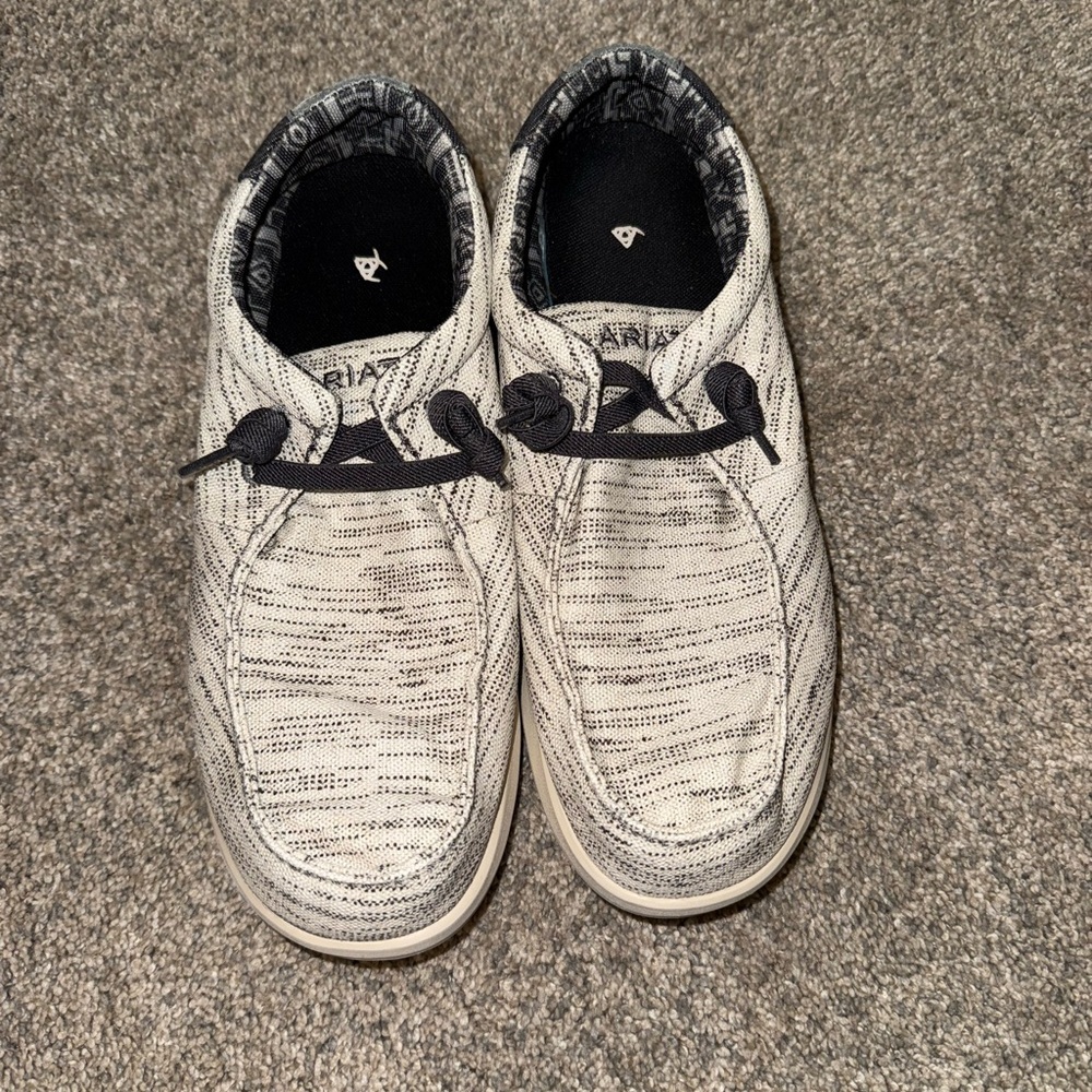 Ariat Men’s  Black and Cream Shoes 10EE